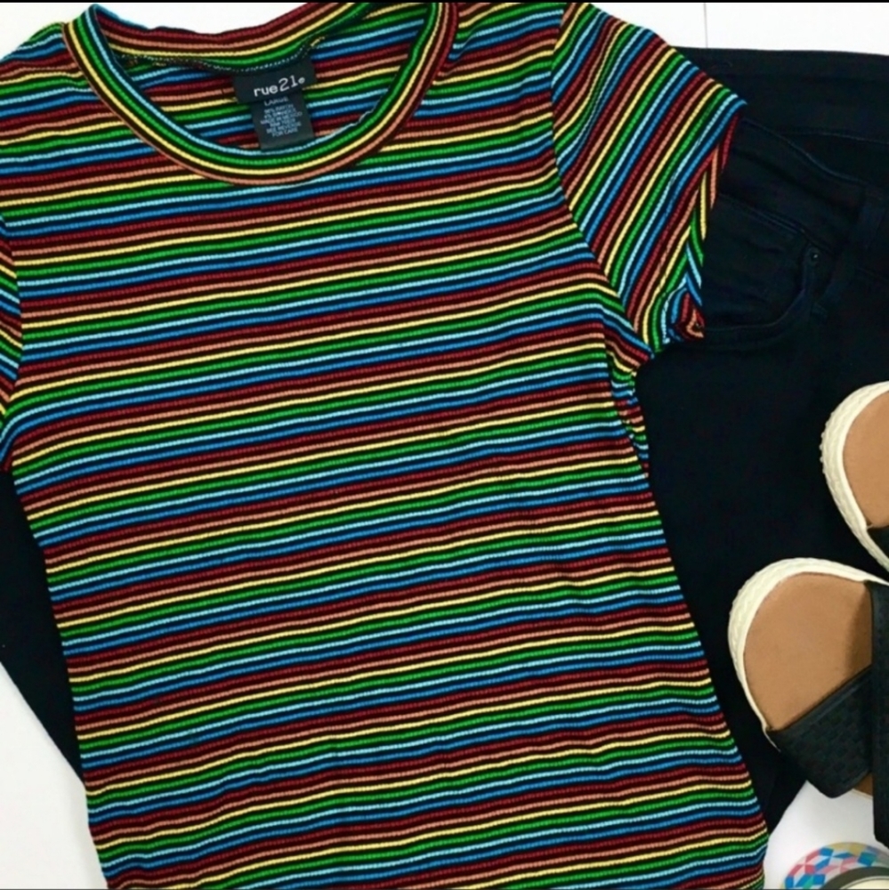 Rue 21 stripe shirt
